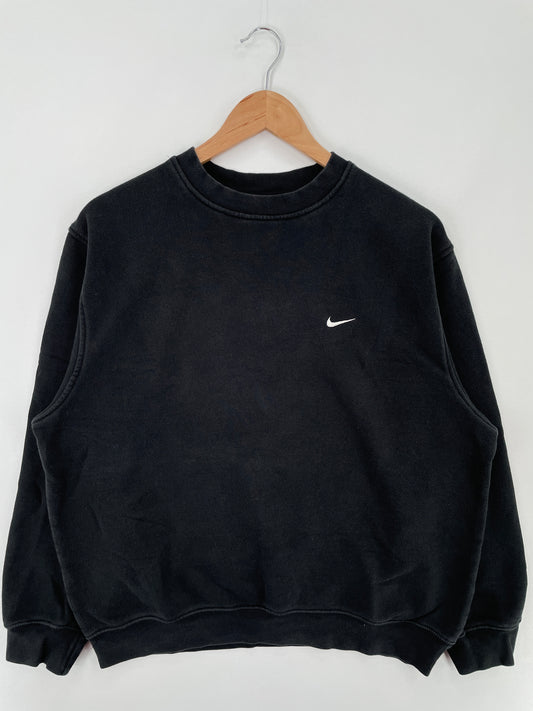 00' NIKE MINI SWOOSH Size M Vintage Sweat-Shirt / E93