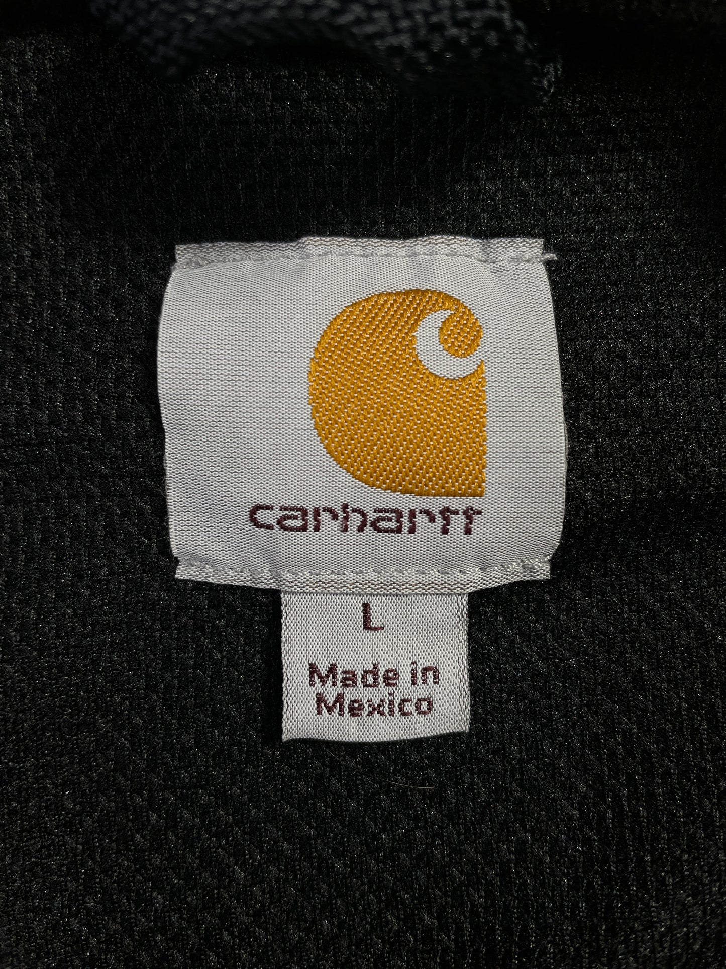 Vintage CARHARTT Size L Zip-up Hoodie Sweat-Shirt / E4365S