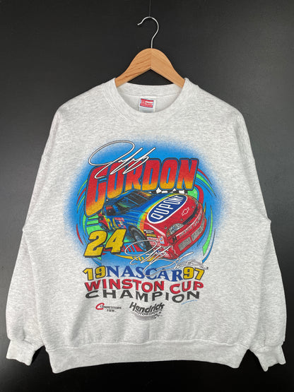 1998 GORDON Size XL Vintage Racing Sweat-Shirt / A7373