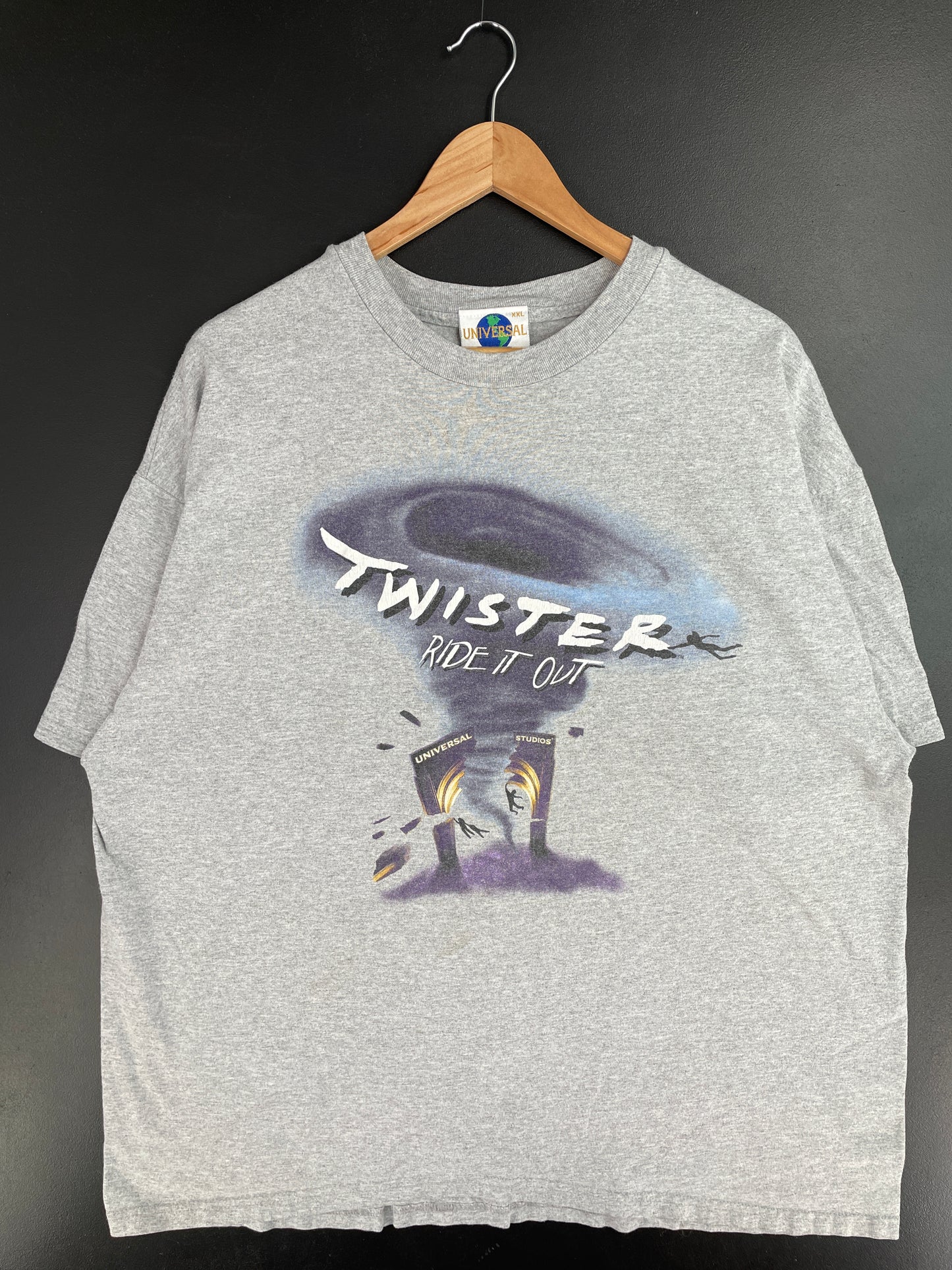 90's TWISTER Made in USA Size XXL Vintage T-Shirt / E211