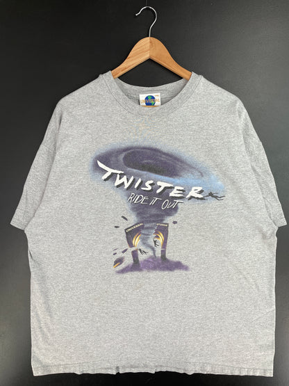 90's TWISTER Made in USA Size XXL Vintage T-Shirt / E211