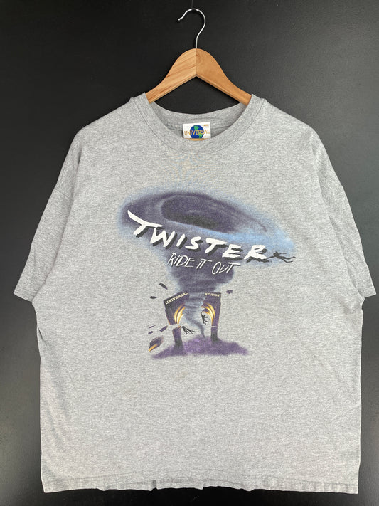 90's TWISTER Made in USA Size XXL Vintage T-Shirt / E211