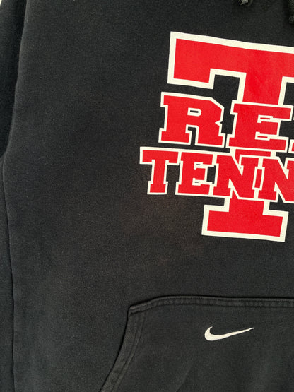 Vintage NIKE x T REL TENNIS Size L Vintage College Hoodie Sweat-Shirt / E5568S