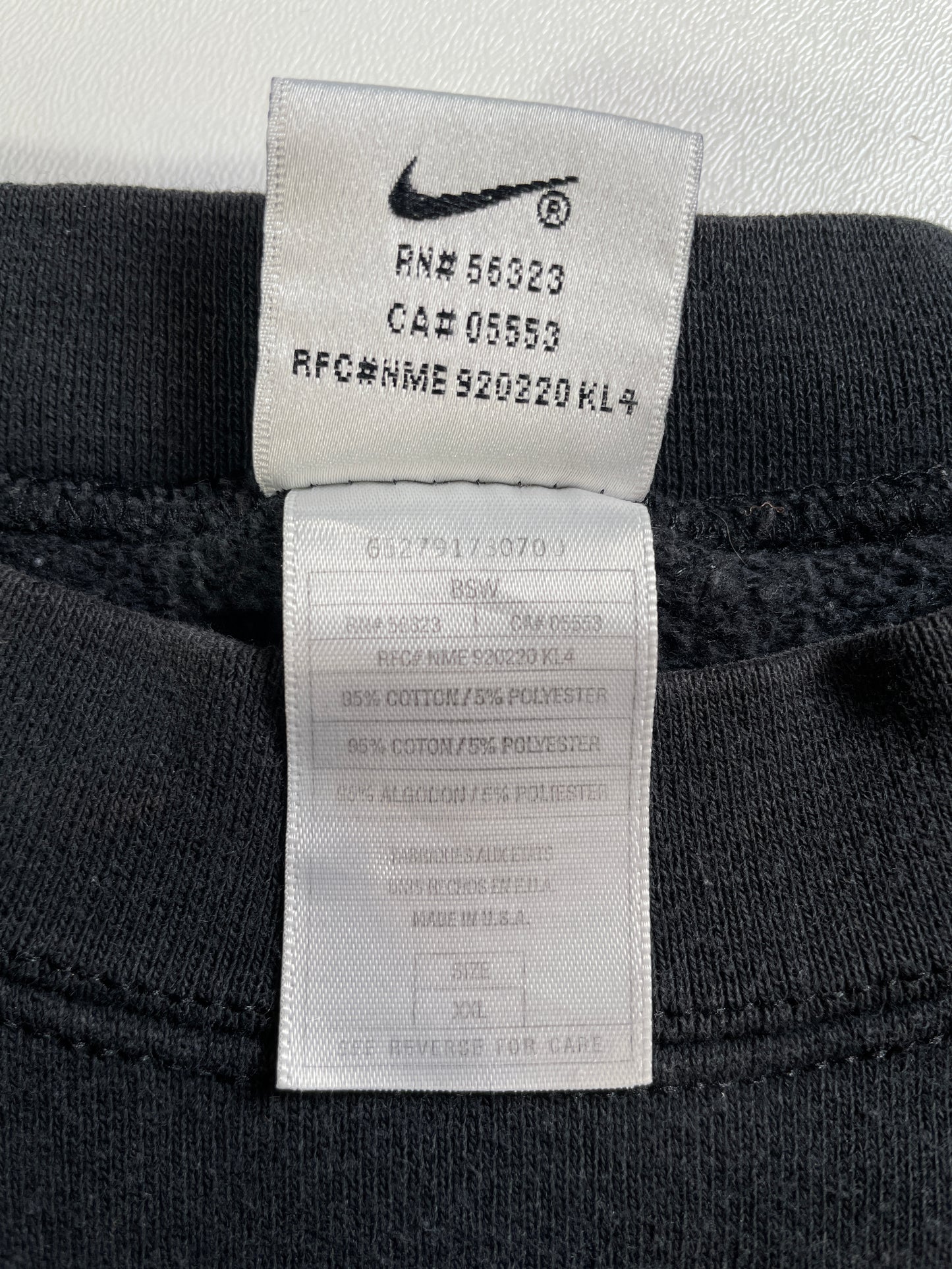 90's NIKE Made in USA Size XXL Vintage Sweat-Shirt / A7884