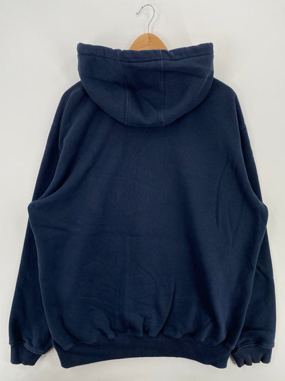 Vintage CARHARTT Size XL Zip-Up Hoodie Sweat-Shirt / A5485