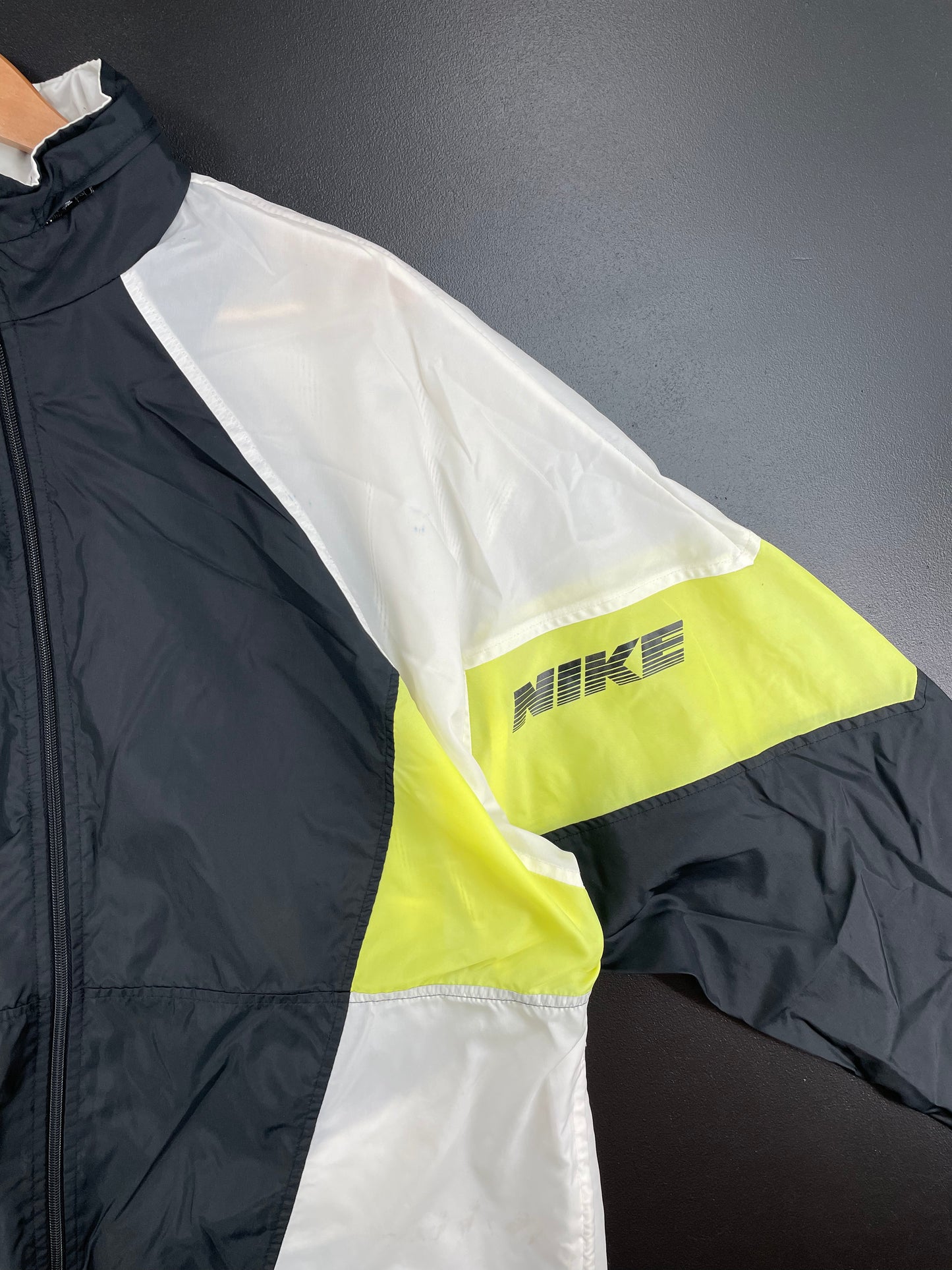 .90's NIKE Silver Tag Size XL Vintage Nylon Jacket / A1790