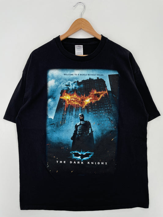 2008 THE DARK KNIGHT BATMAN MARVEL Size XL Vintage T-Shirt / A8097