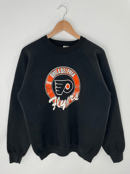 90’s PHILADELPHIA FLYERS Made in USA Size XL Vintage NHL Sweat-Shirt / A9780