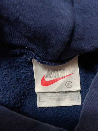 90’s NIKE CENTER SWOOSH MADE IN USA Size XL Vintage Hoodie Sweat-shirt / K465