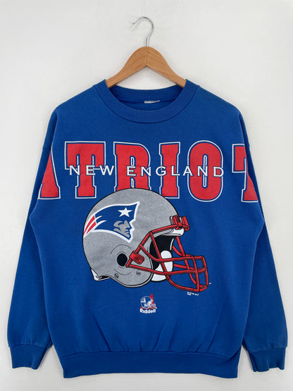 1997 NEW ENGLAND PATRIOTS Size Approx.L Vintage NFL Sweat-Shirts / A8064