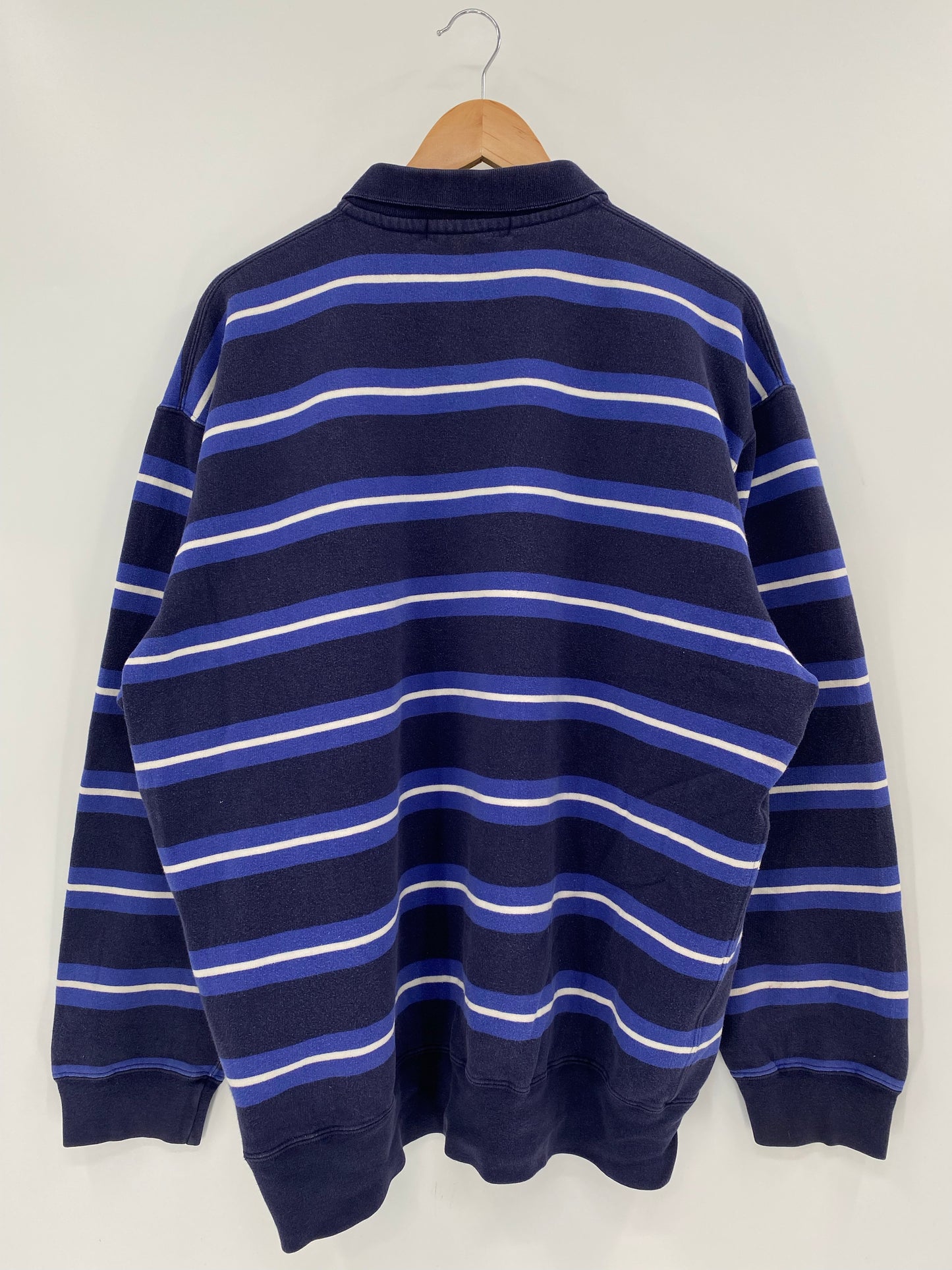 90's POLO RALPH LAUREN Size XL Vintage Button down Sweat-shirt  / K6432