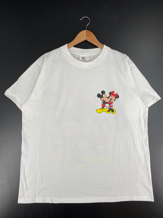 80's DISNEY MICKEY AND FRIENDS Made in USA Size One size(Approx.XL) Vintage T-Shirt / A3462