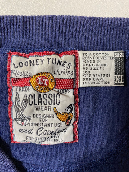 00’ LOONEY TUNES Size XL Vintage Sweat-shirt / K4191