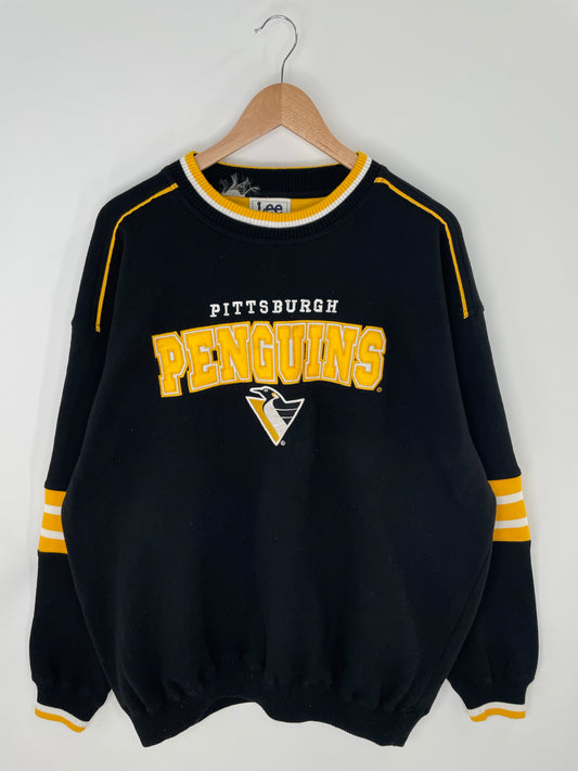 90’s PITTSBURGH PENGUINS Size XL Vintage NHL Sweat-Shirts/ K8632