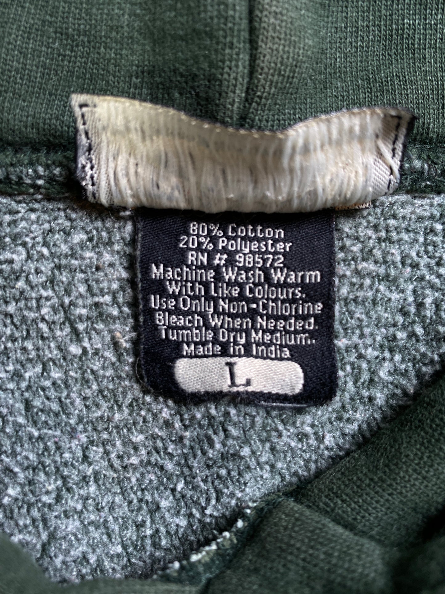 Vintage NOTRE DAME Size L College Hoodie Sweat-Shirt / A3483