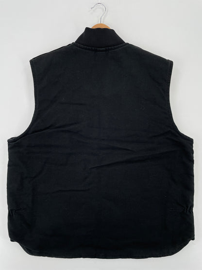 Vintage CARHARTT Size Approx.XL Duck Vest / A8051