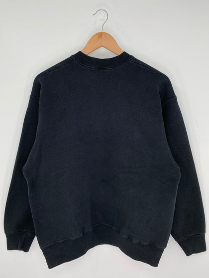 90's IOWA HAWKEYES Made in USA Size L Vintage College Sweat-Shirts/ K9336