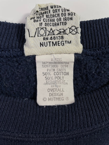 90's NOTRE DAME Made in USA Size M Vintage College Sweat-Shirt / E4726S
