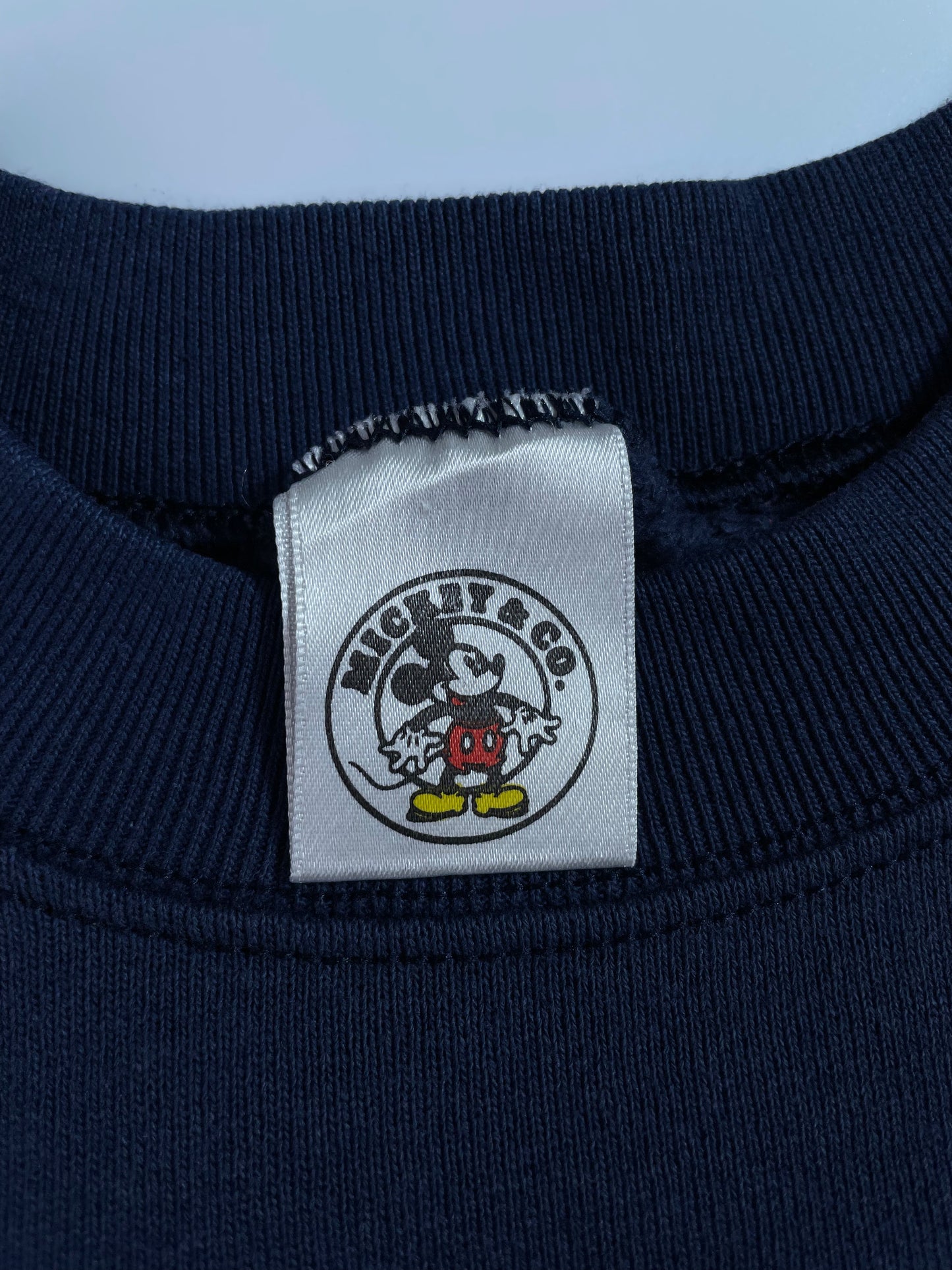 90's DISNEY MICKEY GOOFY DONALD DUCK Made in USA Size L Vintage Sweat-Shirt / A2589