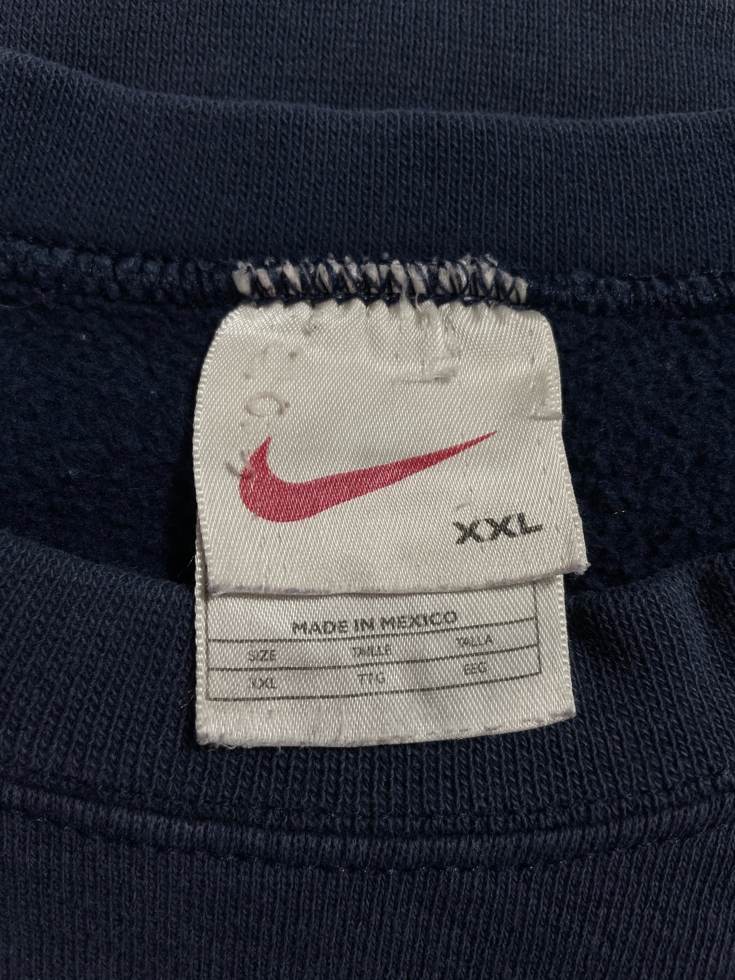 90's NIKE MINI SWOOSH Size XXL Vintage Sweat-shirt / G5722S