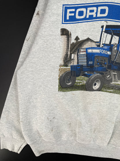 90's FORD 8600 Made in USA Size XXL Vintage Sweat-shirt / E4