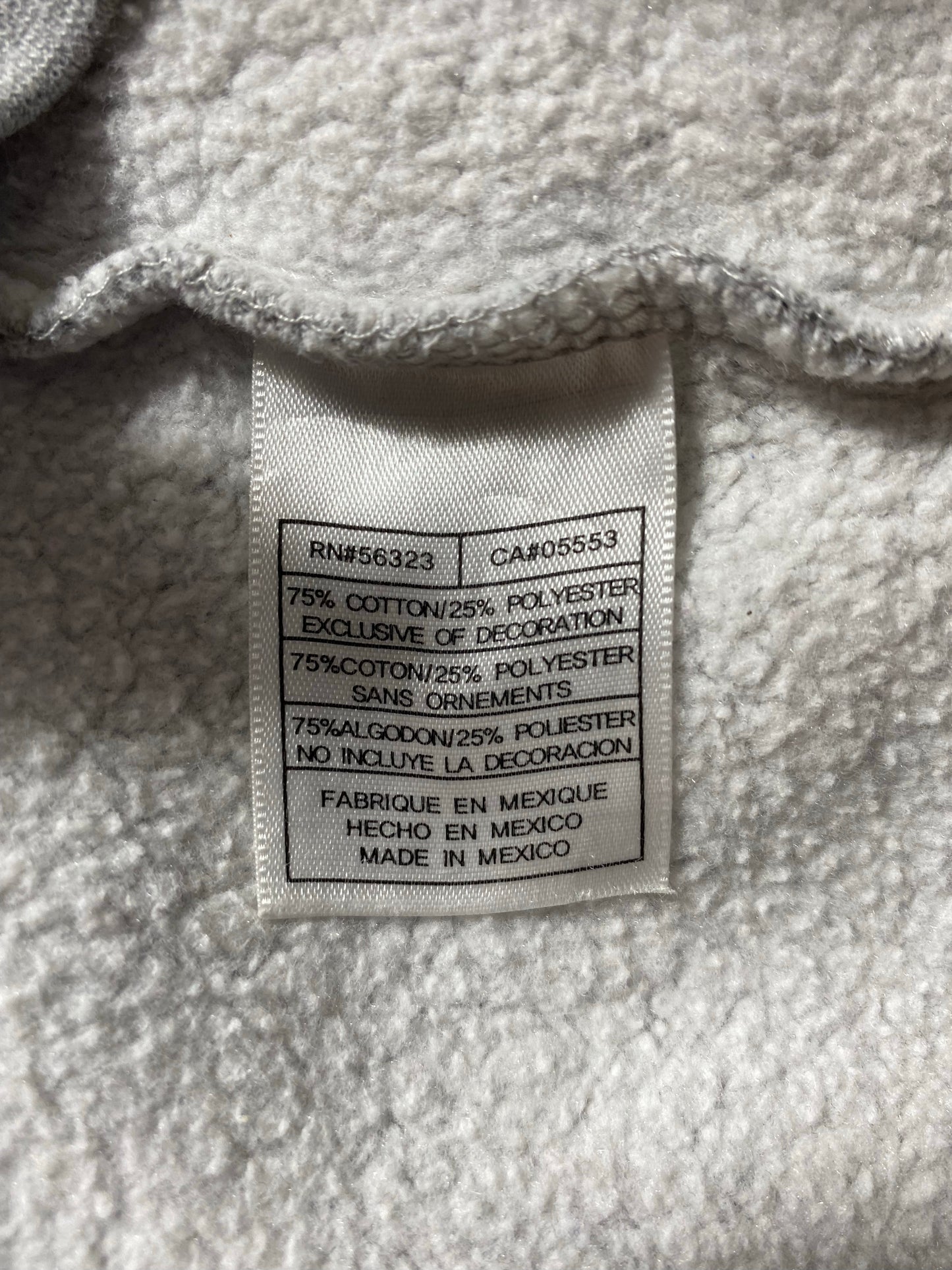 00' NIKE BURROUGHS Size L Vintage College Hoodie Sweat-shirt / K9620