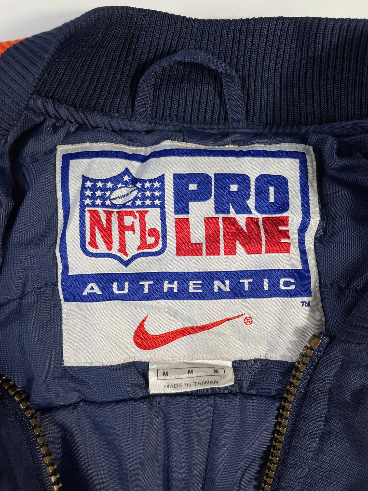 90’s  NIKE x DENVER BRONCOS Size M NFL Nylon Jacket / A7329
