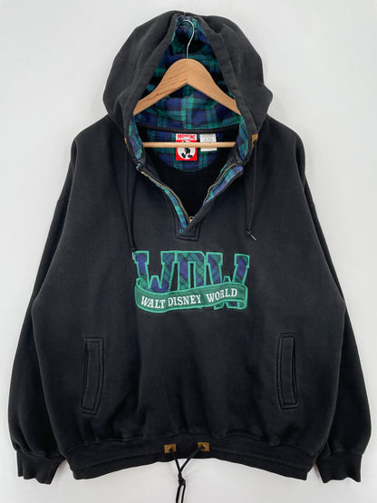 90’s DISNEY Size L-XL Vintage Hoodie Sweat-shirt / A7224