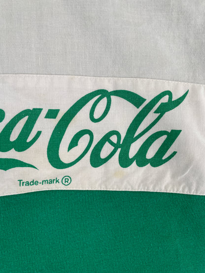 80’s COCA COLA Size L Vintage Rugby Shirt / E5502B