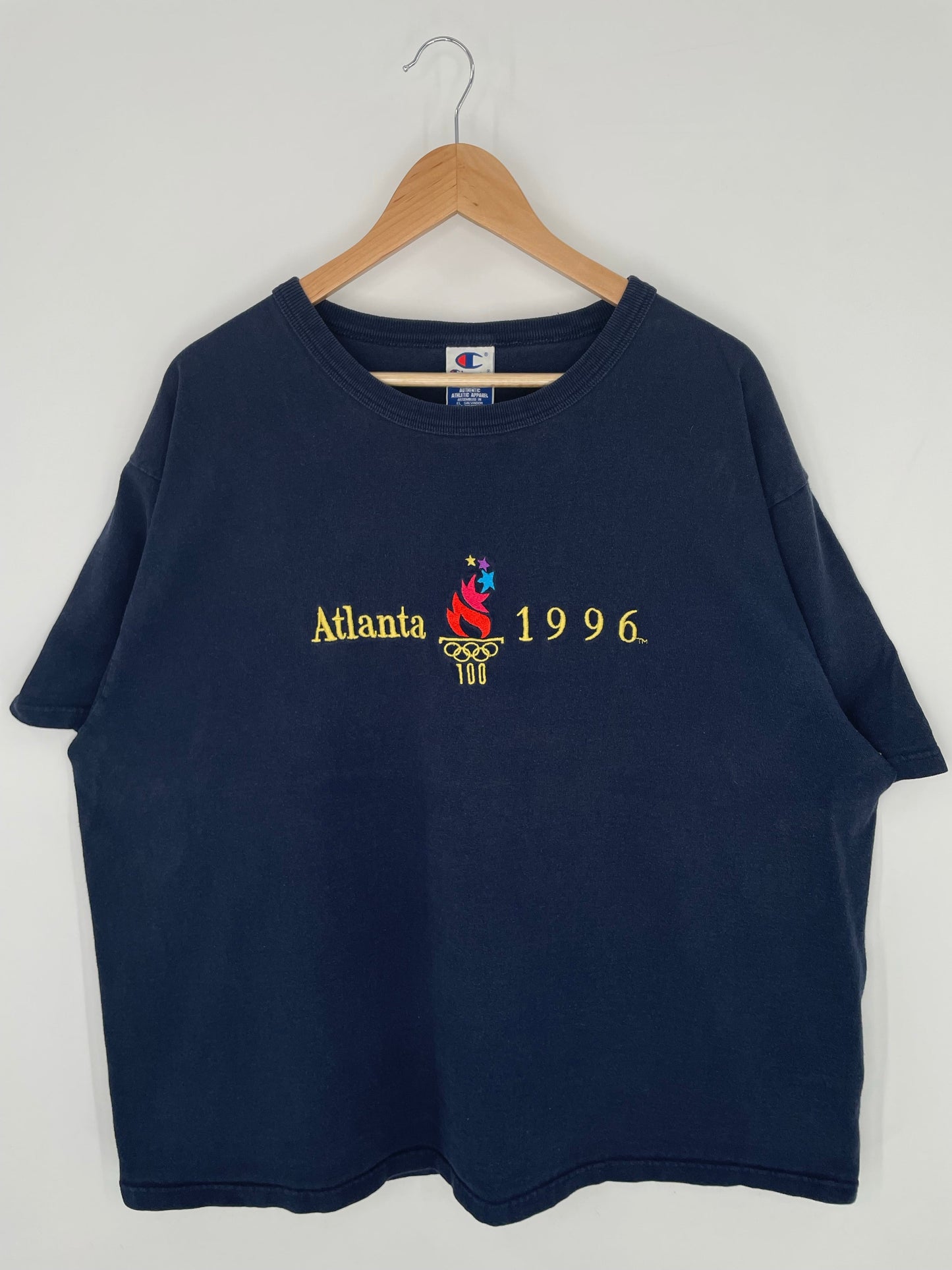 1996 ATLANTA OLYMPIC Size XXL Vintage T-Shirt / A7787