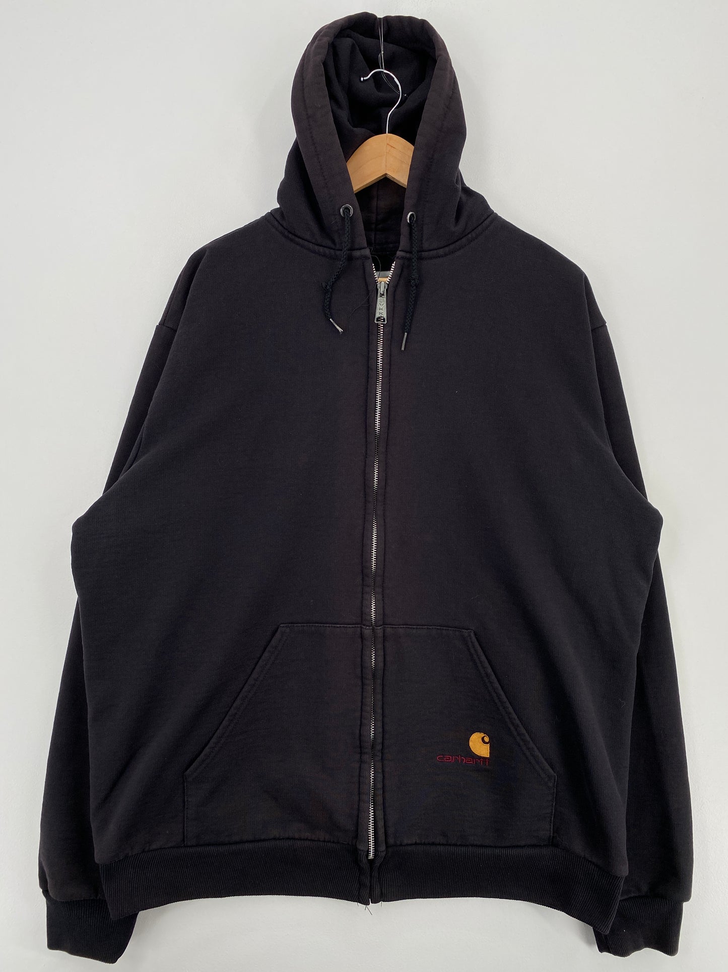 Vintage CARHARTT Size XXL Double Face Zip-Up Hoodie Sweat-Shirt / A5487
