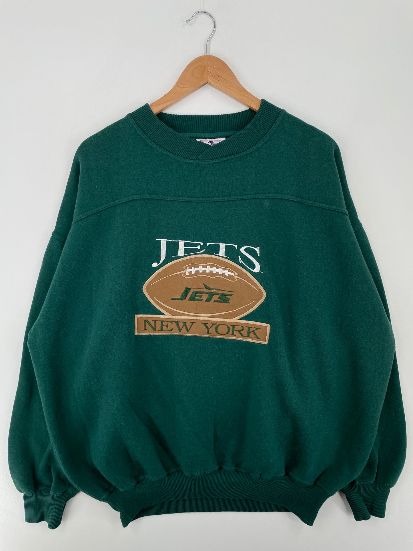 90’s NEW YORK JETS Size XL NFL Sweat-Shirt / A9123