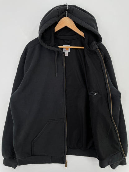 Vintage CARHARTT Size L Zip-up Hoodie Sweat Shirt / E1260S