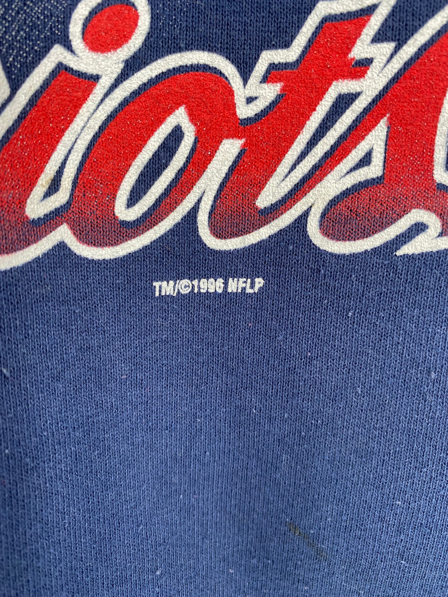 1996 New ENGLAND PATRIOTS Made in USA Size XXL Vintage NFL Sweat-Shirt/ K8119