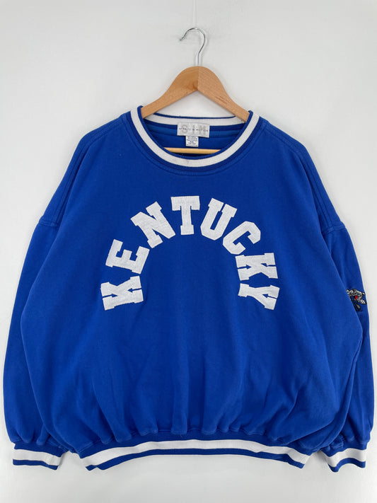 00' KENTUCKY Size XXL Vintage College Sweat-shirt / E2587S
