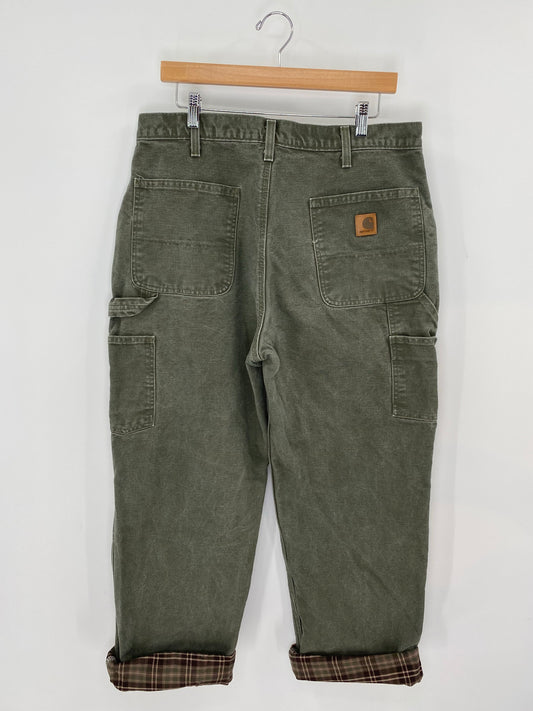 Vintage CARHARTT Size W36xL32 Duck Pants / K8205