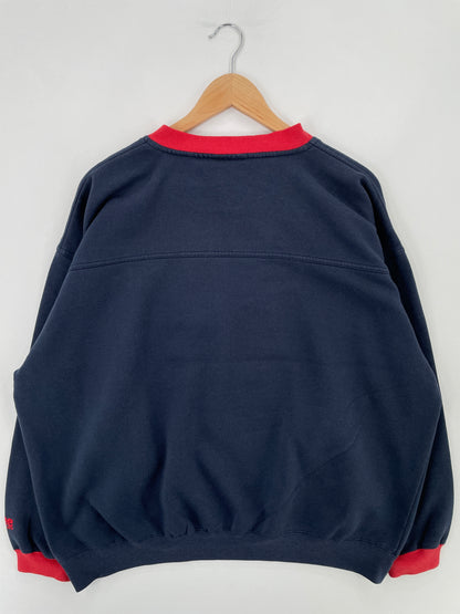 90's NEW ENGLAND PATRIOTS Size XL Vintage NFL Sweat-Shirt / E3789S