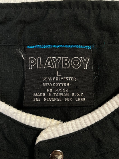 .80’s PLAYBOY Size L Vintage Button Down Shirt / E6754B