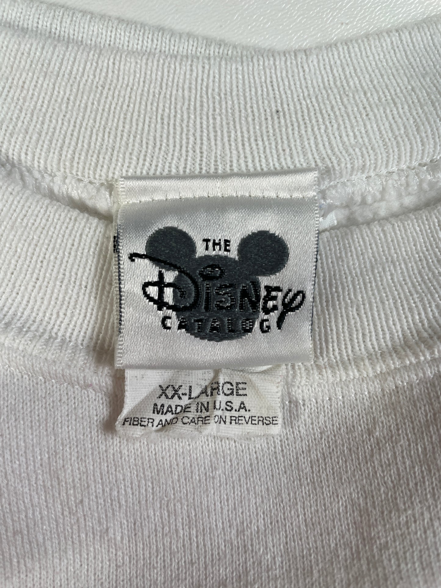 00' DISNEY GOOFY CHRISTMAS Made in USA Size XXL Vintage Sweat-shirt / E912