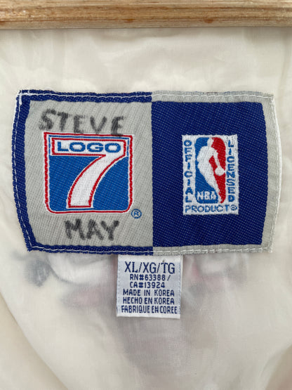 90's STARTER x CHICAGO BULLS Size XL Vintage NBA Nylon Jacket / A6839