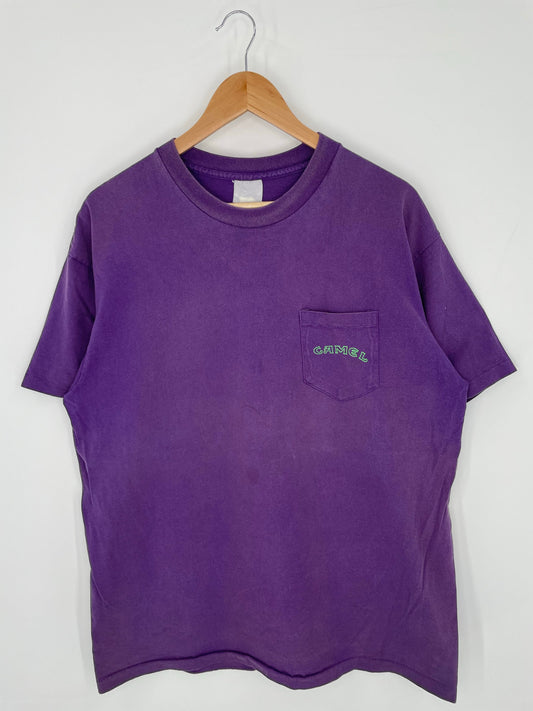 90’s CAMEL Size No Tag (Approx.XL) T-shirt / E934