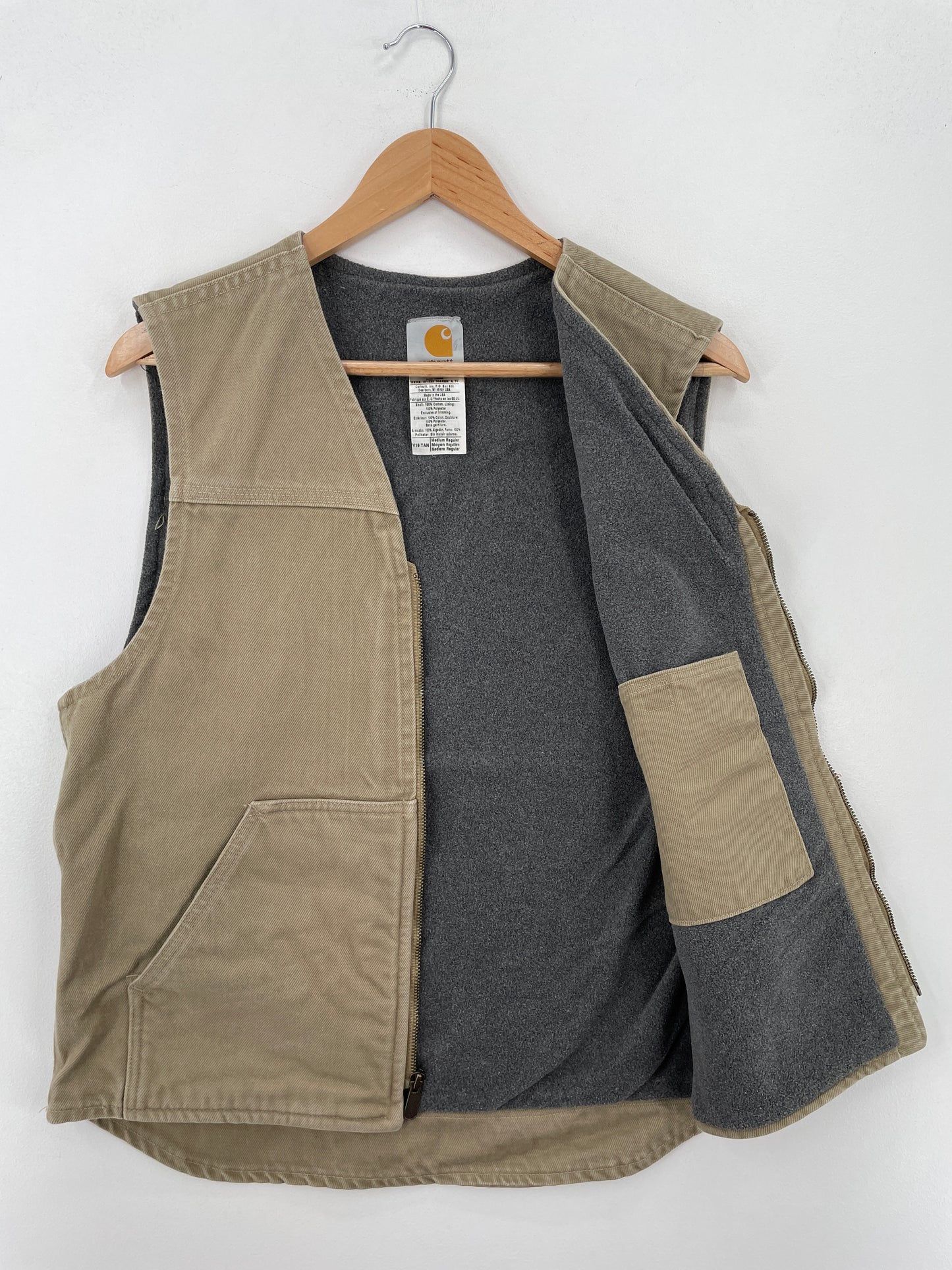 Vintage CARHARTT Size M Duck Vest / A7293