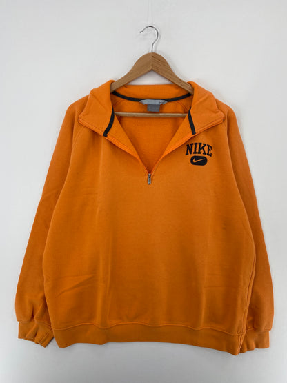 00’ NIKE Size XL Vintage Half-zip Sweat-shirt / A9891