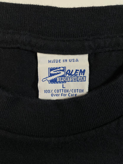 1991 SALEM x BOSTON CELTICS LARRY BIRD Made in USA Size L Vintage NBA T-Shirt / E5516T