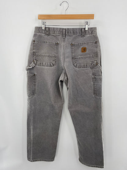 Vintage CARHARTT Size W32xL28 Vintage Double Knee Duck Pants / A3609