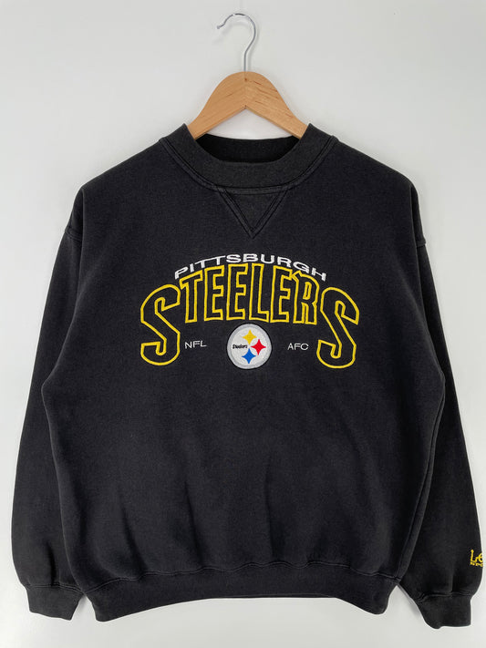 Vintage PITTSBURGH STEELERS Size M NFL Sweat-shirt / A1551