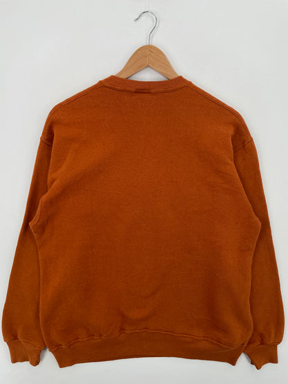 90's RUSSELL x TEXAS UNIVERSITY Made in USA Size XL Vintage College Sweat-Shirt / A6497