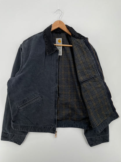 Vintage CARHARTT Size XL Duck Zip-up Jacket / A8510