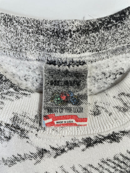 90's NORTH CAROLINA TAR HEELS Made in USA Size Approx.M Vintage College Sweat-Shirt / A9208