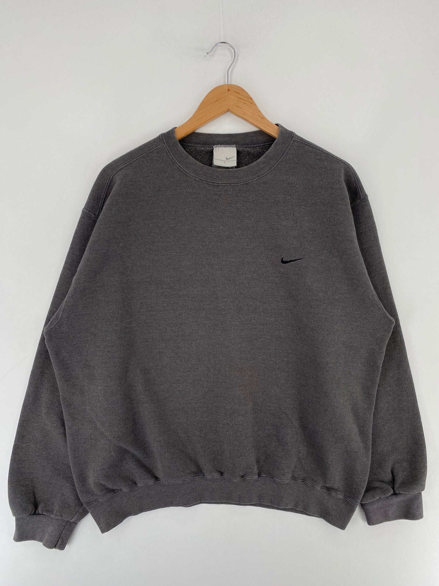 90’s NIKE MINI SWOOSH Made in USA Size L Vintage Sweat-shirt / E6257S